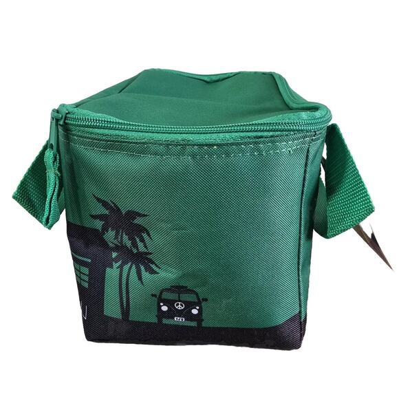 NEW Trader Joe's MINI Insulated Tote Bag Set of 2 - 1 Red & 1 Green Mini Tote - Picture 14 of 16